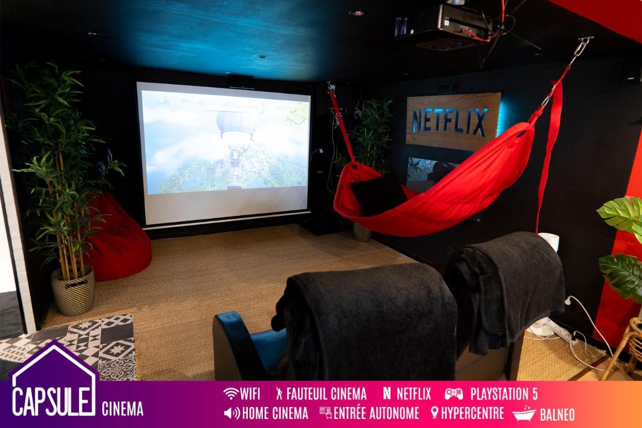 Capsule Cinema - Balneo Home Cinema Playstation 5 Valenciennes Exterior photo